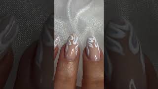 Efecto encaje gel polish  Esculpidas en cover [upl. by Buyers]