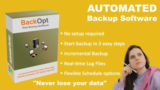 BackOpt Best LAN Backup Software for efficient Incremental Backups [upl. by Ellenehs]