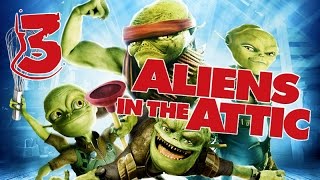 Aliens in the Attic Walkthrough Part 3 PS2 Wii PC Movie Game  Level 03 [upl. by Melliw]