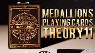 Deck Review  Medallions Playing Cards Theory11 [upl. by Fairfield935]