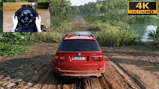 Forza Horizon 5  BMW X5 M  E70   OFFROAD with THRUSTMASTER TX  TH8A  4K [upl. by Molli]