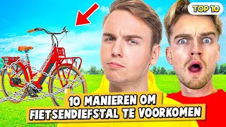 10 MANIEREN OM FIETSENDIEFSTAL TE VOORKOMEN [upl. by Sedecrem82]