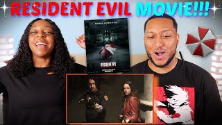 quotRESIDENT EVIL WELCOME TO RACCOON CITYquot Official Trailer REACTION [upl. by Brill]