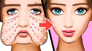 12mins Full Face Lift Massage For Beginners Get Younger Glowing Skin AntiAging [upl. by Hubie88]