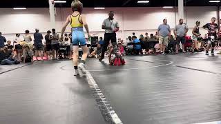 Killer Kyle Wrestling Bison Duals Mat Warriors 53lbs  772024 [upl. by Tennies]