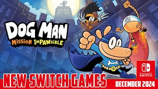 Dog Man Mission Impawsible Demo Full Gameplay  New Switch Games [upl. by Sternlight]