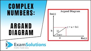 Complex Numbers  The Argand Diagram  ExamSolutions [upl. by Blayze686]