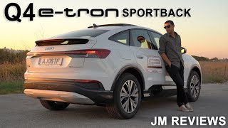 Audi Q4 etron Sportback  Qual Escolhiam Sportback Ou Suv  JM REVIEWS 2021 [upl. by Teilo]