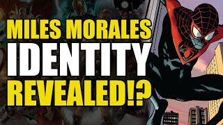 Miles Morales SpiderMan Origin Comics Explained [upl. by Lesde]