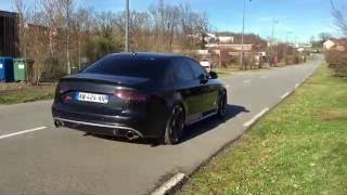 AUDI A4 B8 30 TDI SLINE STAGE 3 exhaust sound diesel sound [upl. by Rawna]