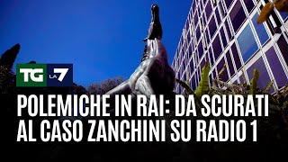 Polemiche in Rai da Scurati al caso Zanchini su Radio 1 [upl. by Anibor]