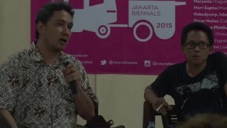 Hilmar Farid Simposium ‘Makan Nggak Makan Asal Kumpul’ Jakarta Biennale 2015 [upl. by Hannis]