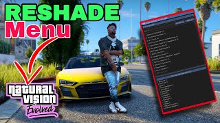 How To Install Reshade In Gta5  Bast Custom Reshade Preset forNatural Vision Evolved Graphics [upl. by O'Meara]