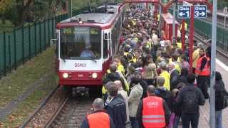 BVBHeimspiel So kommen die Fans ins Stadion [upl. by Nolyarg46]