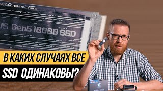 Переплачивать бессмысленно Тест SSD PCIe 5 против PCIe 4 PCIe 3 и SATA [upl. by Beverie996]