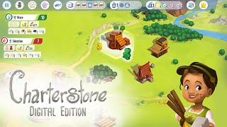 Charterstone Digital Edition  Gameplay Trailer [upl. by Kaia]