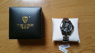 Tevise T801 Mechanical Submariner Homage [upl. by Gildus401]