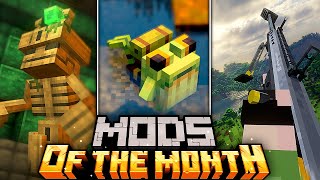 TOP 20 Minecraft Mods OF The Month 121 To  June 2024 New amp Unique [upl. by Adyeren]