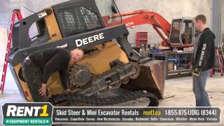 How To Change A Skid Steer Track  Easiest Method [upl. by Akinahs363]