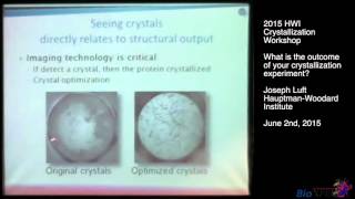 What is the outcome of your crystallization experiment [upl. by Merle]