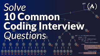 10 Common Coding Interview Problems  Solved [upl. by Aspa901]