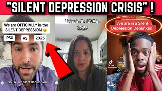 TikTok vents about silent depression Reaction [upl. by Aivat404]