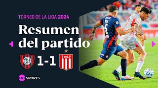 SAN LORENZO y ESTUDIANTES EMPATARON en el NUEVO GASÓMETRO  SanLorenzo 11 Estudiantes  Resumen [upl. by Atenik982]