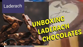 UNBOXING LADERACH CHOCOLATE chocolate laderach unboxing [upl. by Paulsen]