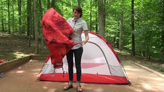 Step  By  Step  How To Set Up a Tent [upl. by Lleroj]