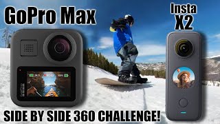 GoPro Max Vs Insta 360 One X2  Best 360 Camera For You 2021  2022 season [upl. by Philipson103]