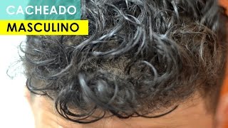 CABELO CACHEADO MASCULINO FINALIZAÇÃO E CUIDADOS [upl. by Uttica]