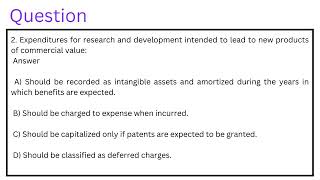 Expenditures for research and development intended to lead to new products of commercial value [upl. by Arotahs479]