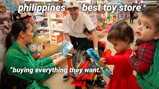 Buying The Kids Everything They Want For Christmas Challenge Rustans Vlog [upl. by Agnizn836]