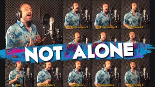 Mr David  Not Alone  NDP 2024 Song  Acapella Cover [upl. by Bilski317]