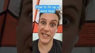 How to correctly fill up a sandbag Filmmakingphotography tutorial [upl. by Eemyaj71]