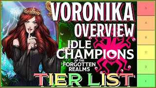 Voronika Rework  Tier List amp Overview  Idle Champions [upl. by Hanway961]