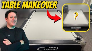 I Revamped My Pool Table Clash Steel Pro With Go Pro [upl. by Ecirehc]