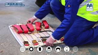 Monaflex Tutorial  OTR Tyre Repair 1300 through 295 Section [upl. by Ulyram]