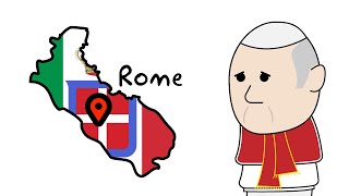 How Rome became the Capital of Italy The Breach of Porta Pia [upl. by Enitnemelc]