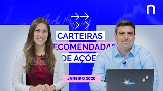 Carteiras Recomendadas de Ações  Janeiro 2020  Necton [upl. by Granthem]