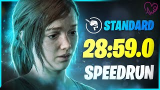 TLOU Remake Speedrun 28590  Left Behind PS5 Standard Permadeath [upl. by Odille428]