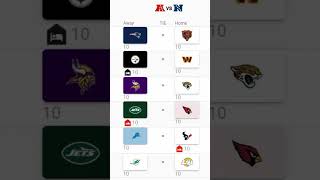 WEEK 10 NFL PREDICTIONS shortvideo nflnews predictions [upl. by Napra]