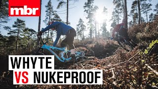 Whyte VS Nukeproof  Enduro Bike Head to Head  Mountain Bike Rider [upl. by Aissyla]