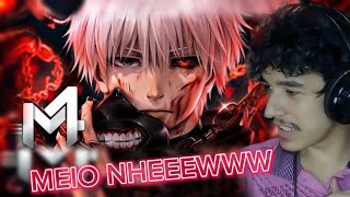 React Kaneki Tokyo Ghoul FAMINTØ M4rkim [upl. by Saoj]