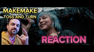 麥琪麥琪MakeMake【Toss and Turn】Live Music Video REACTION [upl. by Shanleigh635]