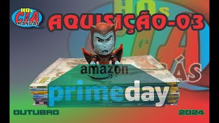 OUTUBRO032024 MAIS COMPRAS NA PRIME DAY  MENSAIS E MINIATURA [upl. by Ahsikahs]