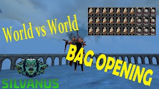 GW2 WvW Bag Opening 1 Tab of Loot bags  Leather  HOW MUCH GOLD [upl. by Odrareve]