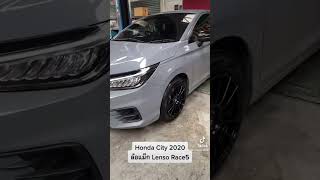 Honda City 2020 Turbo x ล้อแม็ก Lenso ProjectD RACE5 R05 ขอบ 16นิ้ว [upl. by Cinimod799]