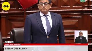 PEDRO CASTILLO Congreso sesionará para analizar oficio de FISCALÍA contra expdte y exministros [upl. by Trauts]