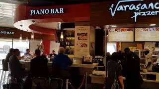 Piano Bar Restaurant at Atlanta Airport [upl. by Tupler949]